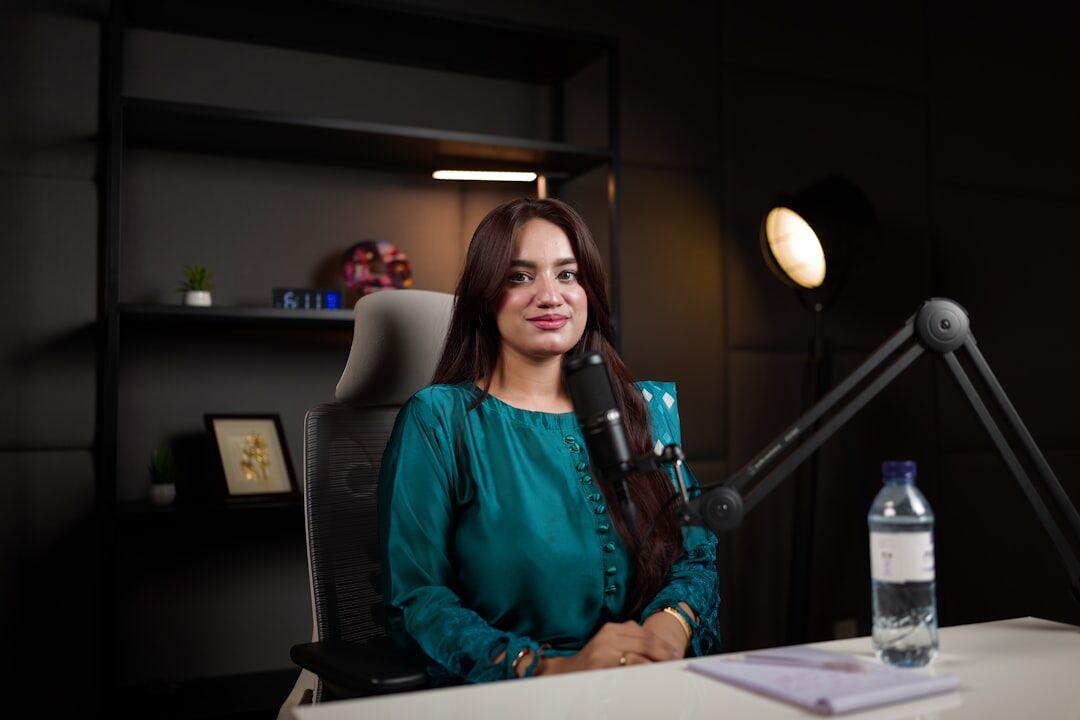 tv presenter bold new look